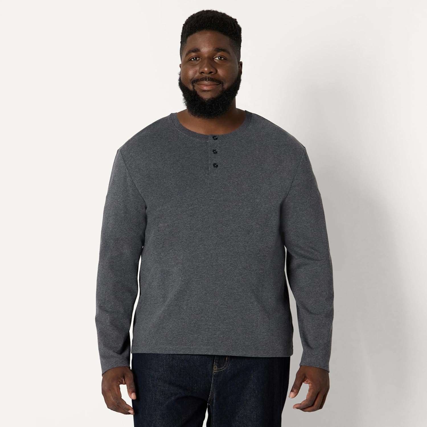 Amazon Essentials (Demi's Pick) Men's Relaxed-Fit Long Sleeve Henley - Image 6