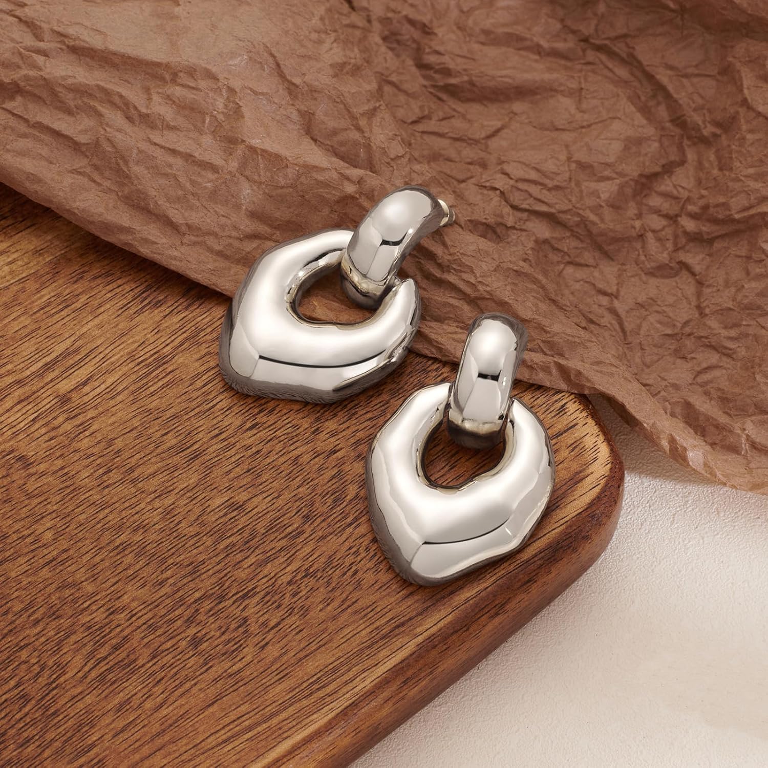 Gold Silver Hoop Dangle Earrings For Women Statement Retro Earrings Multiple Styles Jewelry for Birthday Party Jewelry - Image 5