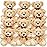 Quaakssi Teddy Bears Bulk 12 Packs Teddy Bear Stuffed Animal Plush Toys Gift for Kid Girlfriend,13.5 Inches Light Brown Stuffed Bears for Christmas Valentine\'s Wedding Party