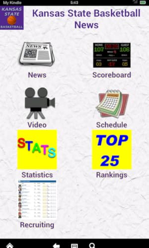 Kansas State Basketball News (Kindle Tablet Edition)
