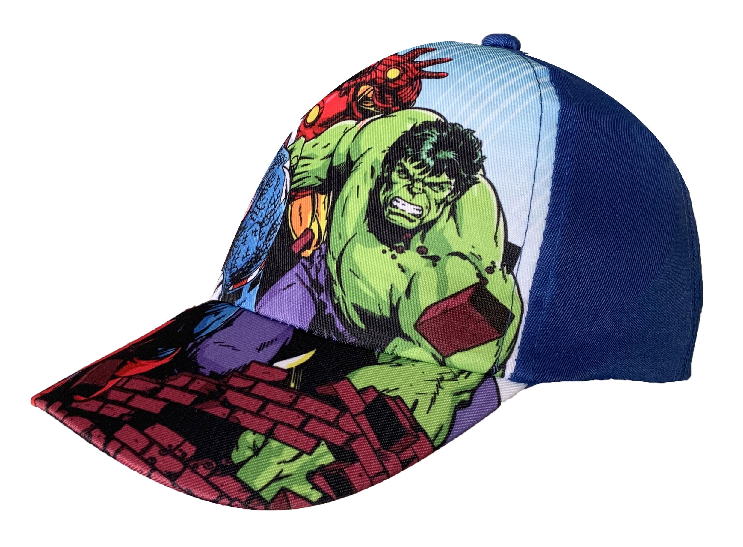 MarvelAvengers Baseball Cap for Kids (56cm, Blue)