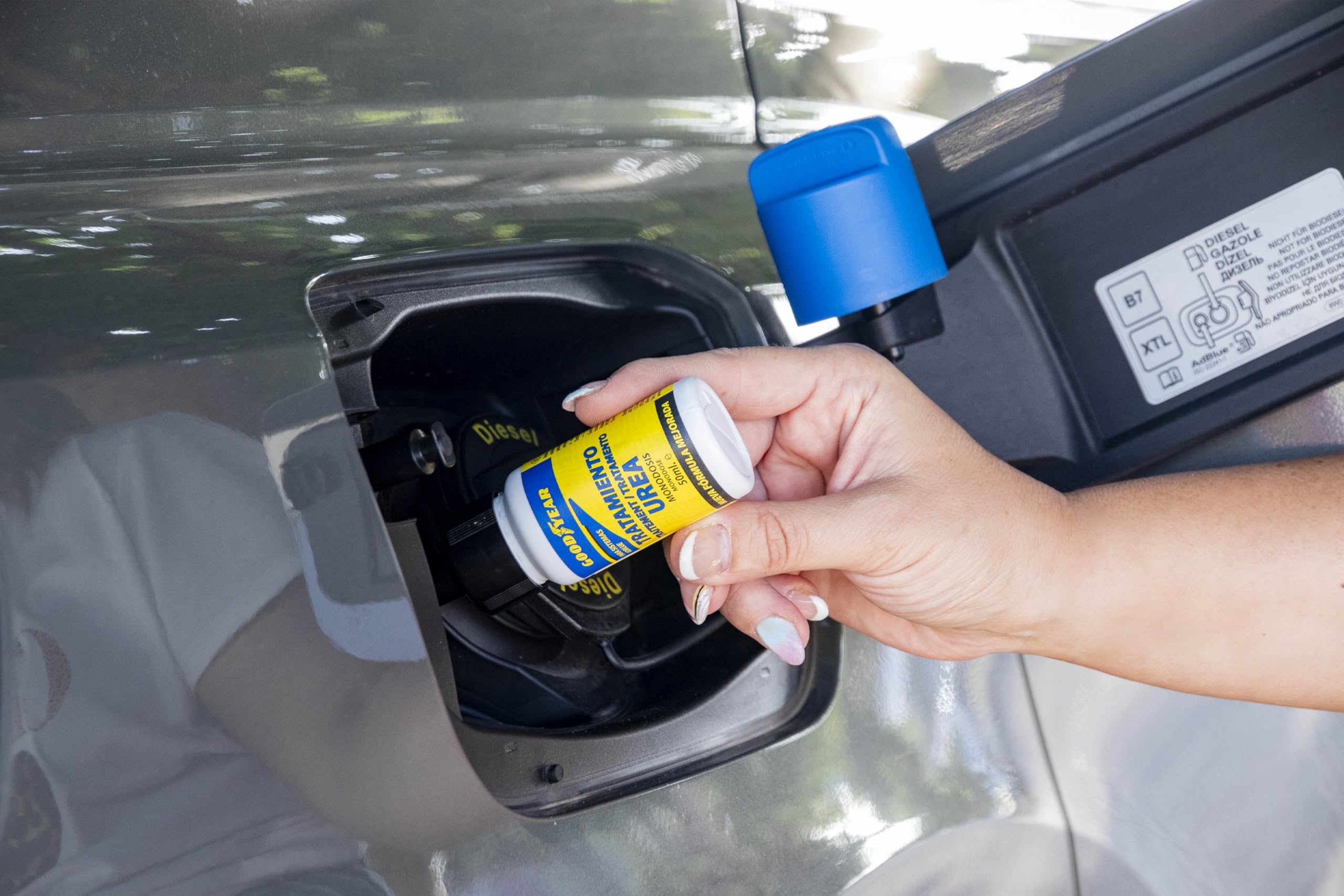 Goodyear Trattamento Anticristallizzante Monodose per AdBlue. Additivo all’Urea 50 ml Uso Unico. Previene Guasti e Formazione di Cristalli in Catalizzatore e Iniettore. Serbatoi Fino a 20 Litri