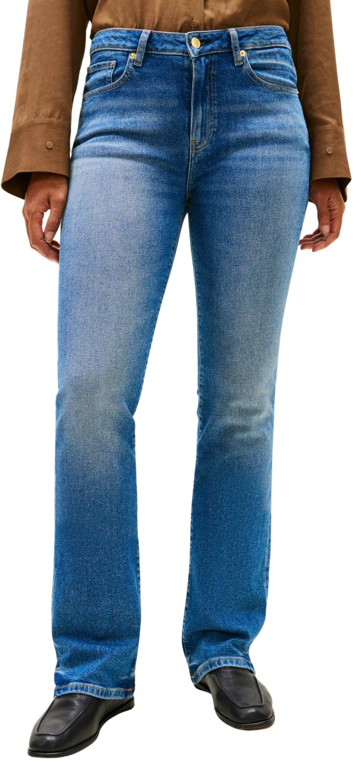 Tommy Hilfiger Damen Bootcut DNM Glow Bootcut Rw Ww0ww47701