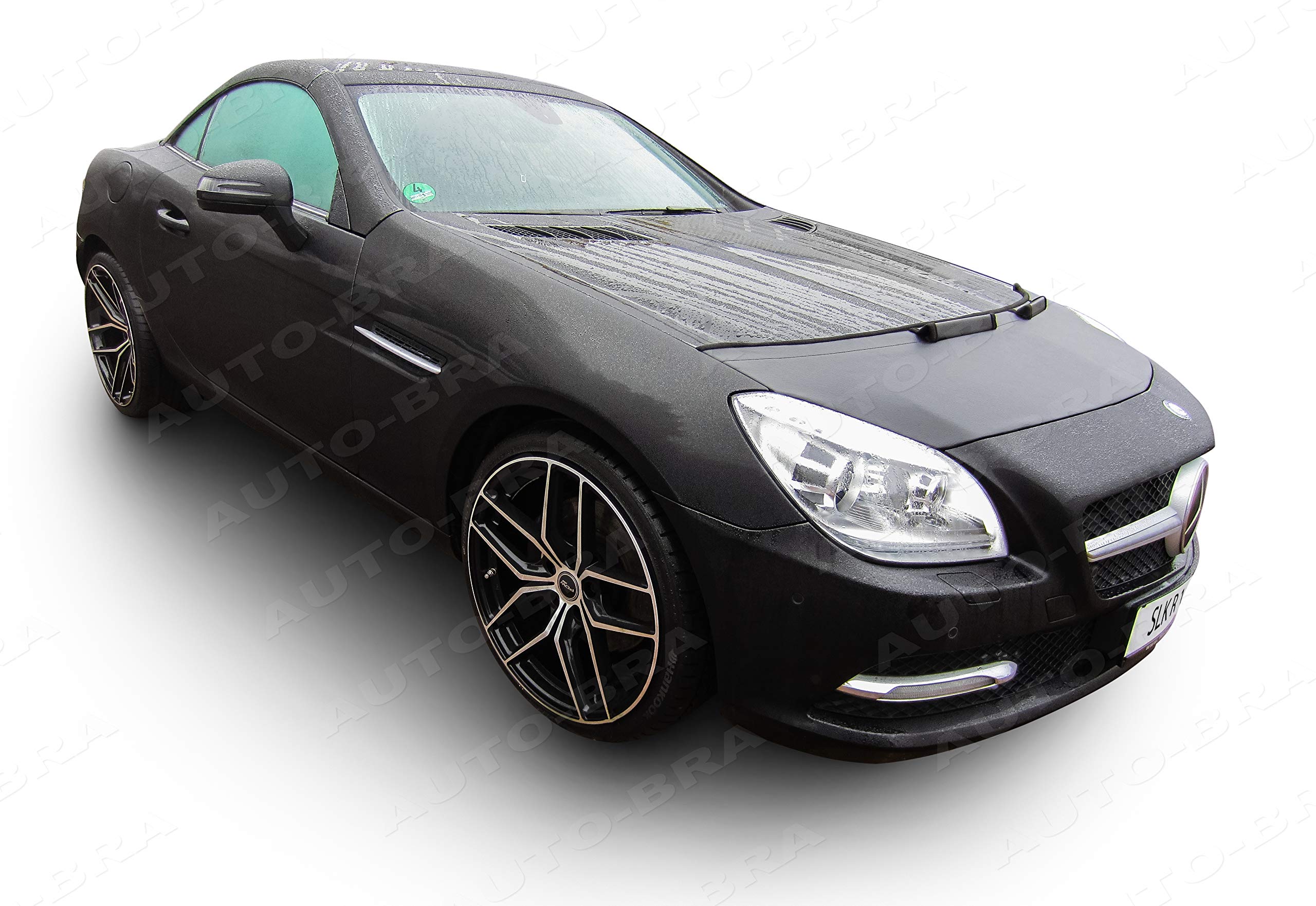 AB3-00437 Auto-Bra Compatible with Mercedes-Benz MB SLK-SLC R172 Since 2011 Front End Nose Mask Bonnet Bra STONEGUARD Protector Tuning