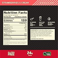 Vista 184 de Optimum Nutrition Gold Standard - Proteína en polvo de 100% suero de leche, sabor rollo de canela, 2 libras (paquete de 1) (el embalaje puede variar)