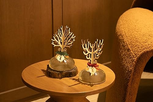 Miniatura 6 de Aronica Difusor de Navidad de 4 floz, aroma de madera de pino, decoración de invierno de abeto Frasier para el hogar, decoración nórdica de