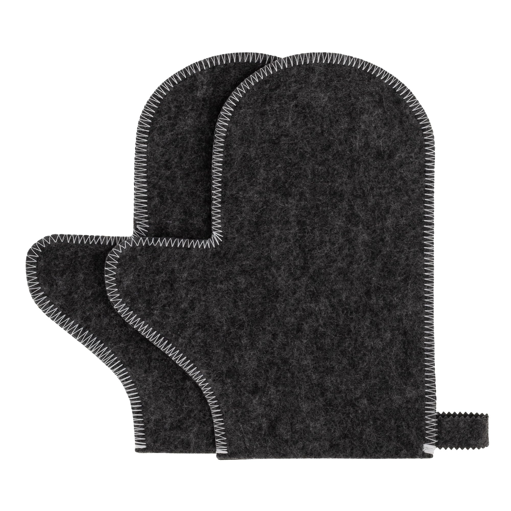 OFXDD Sauna Mittens - Banya Gloves, 2 Pcs - Spa Mitts - Sauna Gloves for Cleaning, Exfoliating, Scrubbing