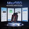 KONNWEI OBD2 Diagnostic Device Car Scanner All System Scan Obd2 Reader with DTC Definition 8 Languages Voltage Detection Lifetime Free Updates for iOS and Android