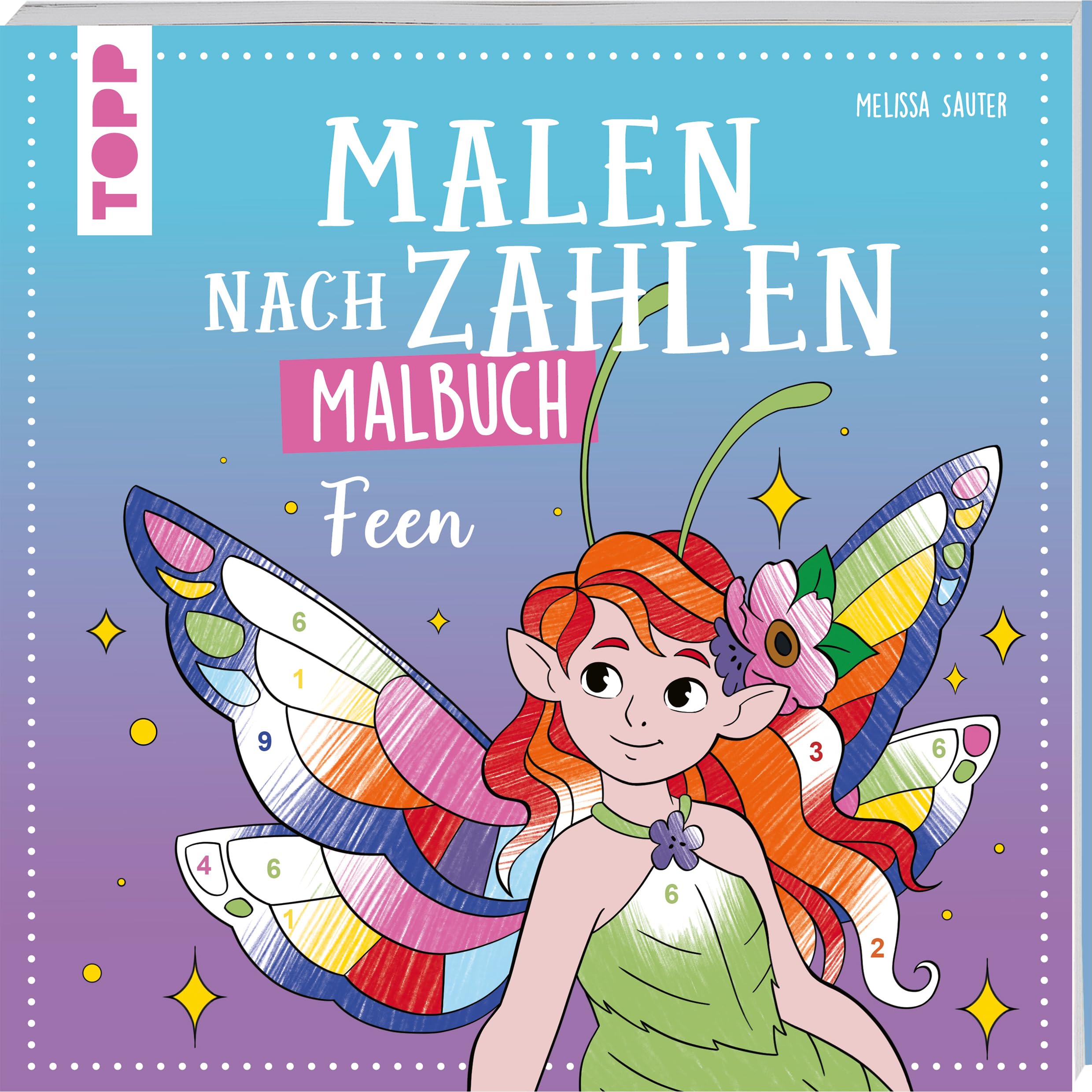 Frechverlag Malen nach Zahlen Malbuch – Feen