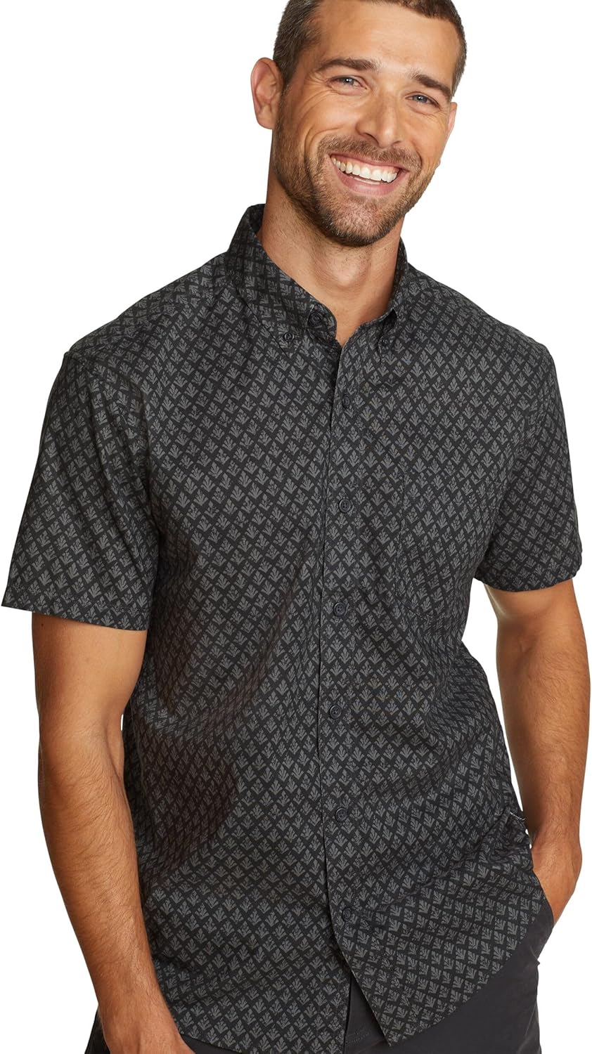 Eddie Bauer Mens Eddie Bauer Printed Baja Shirt