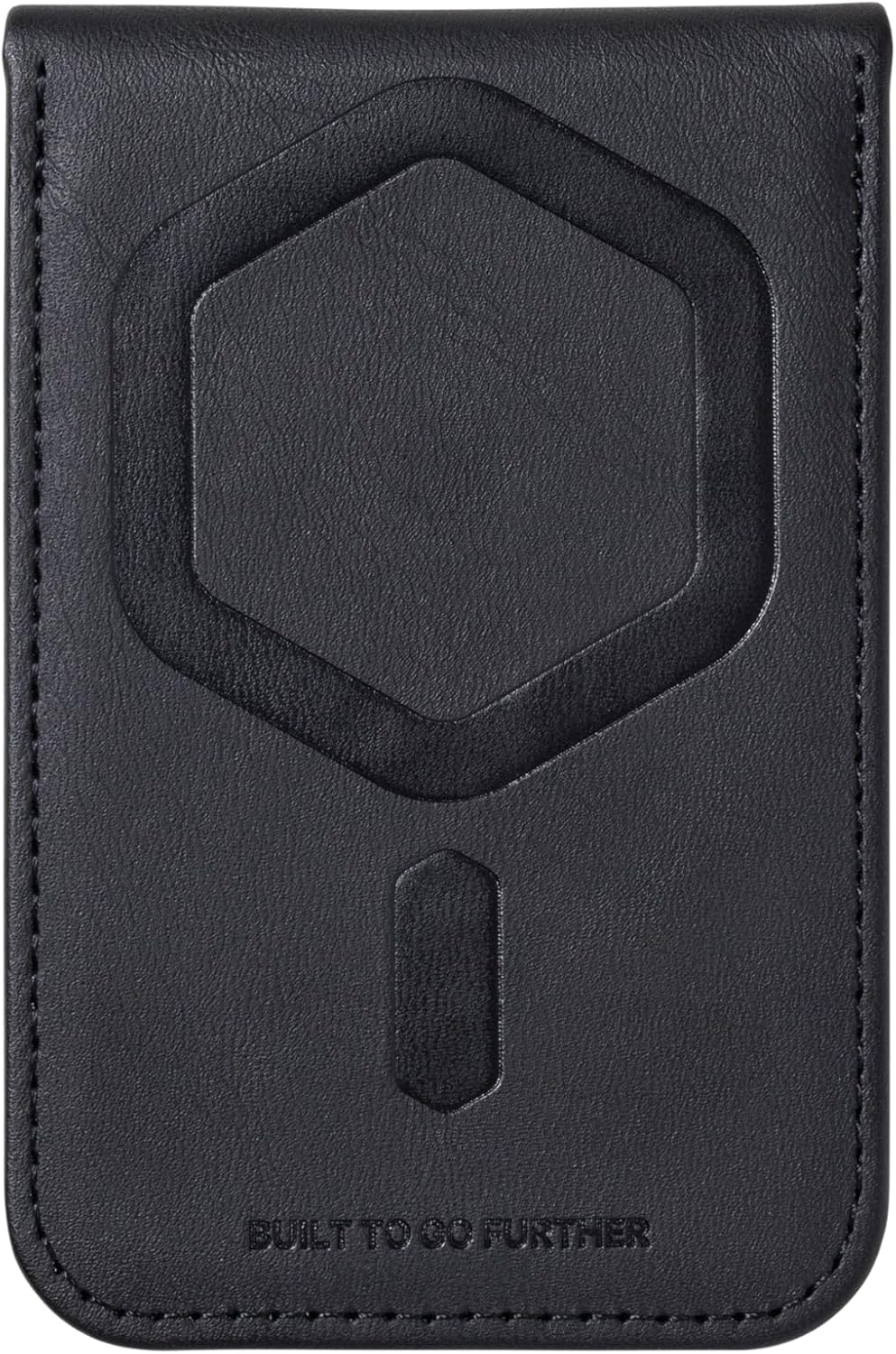 URBAN ARMOR GEAR UAG Slim Wallet Kevlar Black 6 Cards Holder with Kickstand RFID Blocking, Metropolis Magnetic Wallet Compatible with MagSafe for iPhone, Galaxy