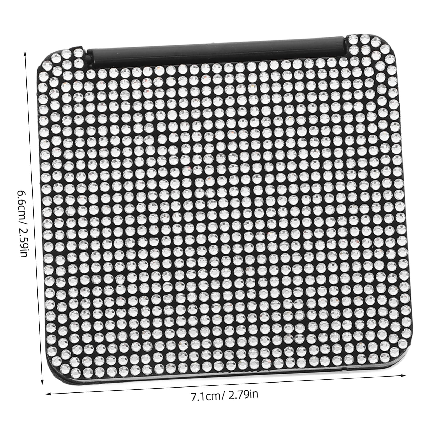 4 Pezzi Compatto Tascabile con Decorazioni in Mini Portatile per Borsa Specchietto Pieghevole Viaggio per Ufficio e
