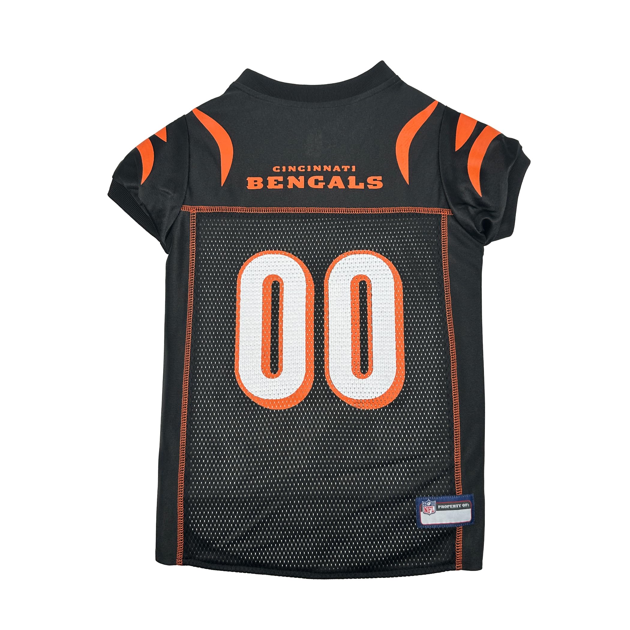 Pets First NFL Cincinnati Bengals Dog Jersey, Size X-Large, Football Shirt Costume for Pet, Dog Sports T-Shirt, NFL Team Clothing for Cats, Licensed Pet Apparel Available in 7 Sizes and 32 Teams — image 1