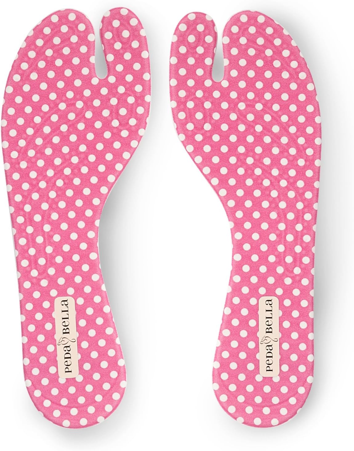 PedaBella Fabric Covered Gel Thong Sandal Insoles - Size Women's 9-12
