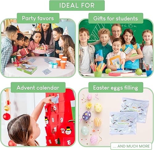 Miniatura 5 de BONNYCO Paquete de 16 recuerdos de fiesta de dinosaurios para niños, paquete de 16 recuerdos de fiesta para niños, bolsas de regalos de dinosaurio,