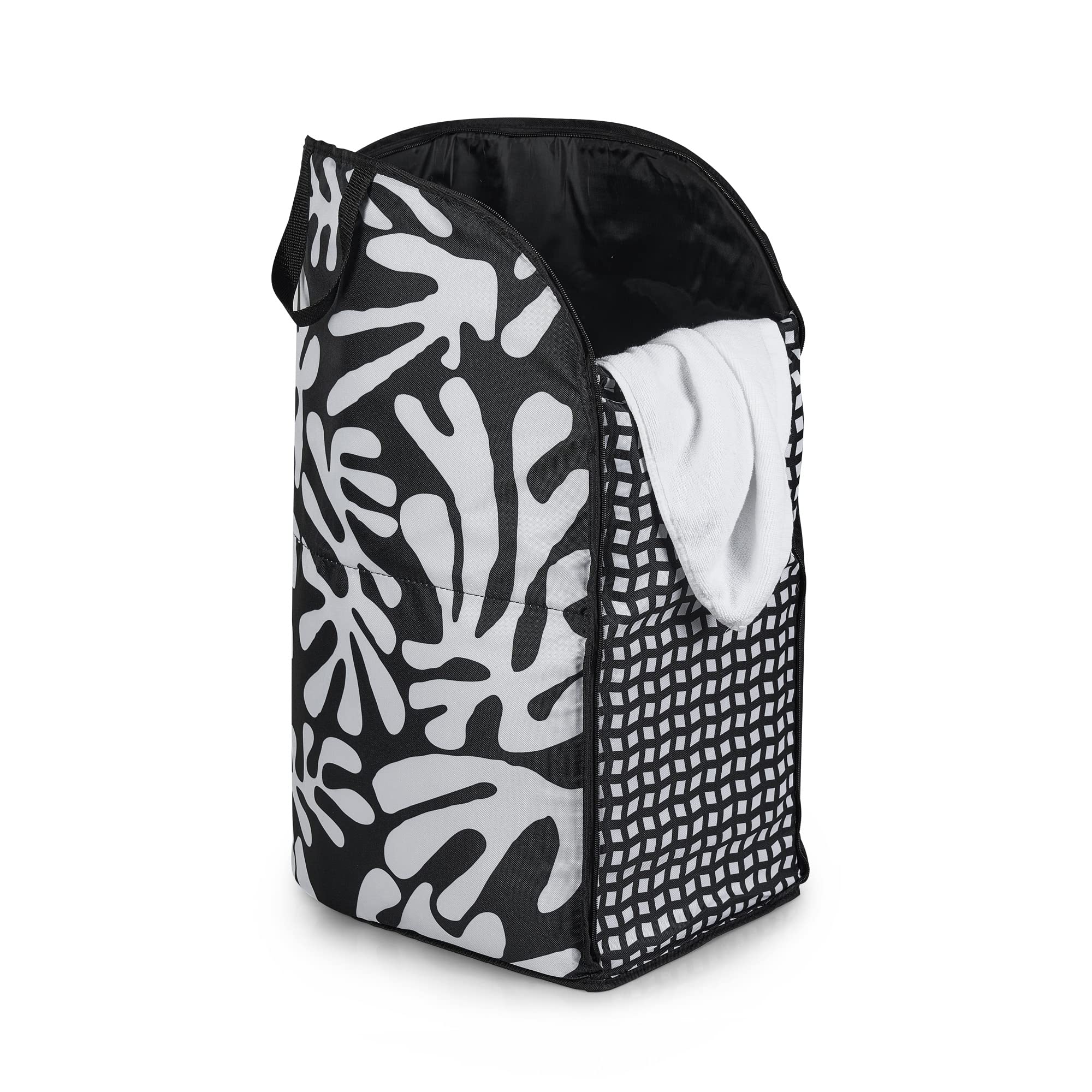 Panier à linge avec fermeture éclair anti-odeur JOMOLA bac à linge discret pour chambre