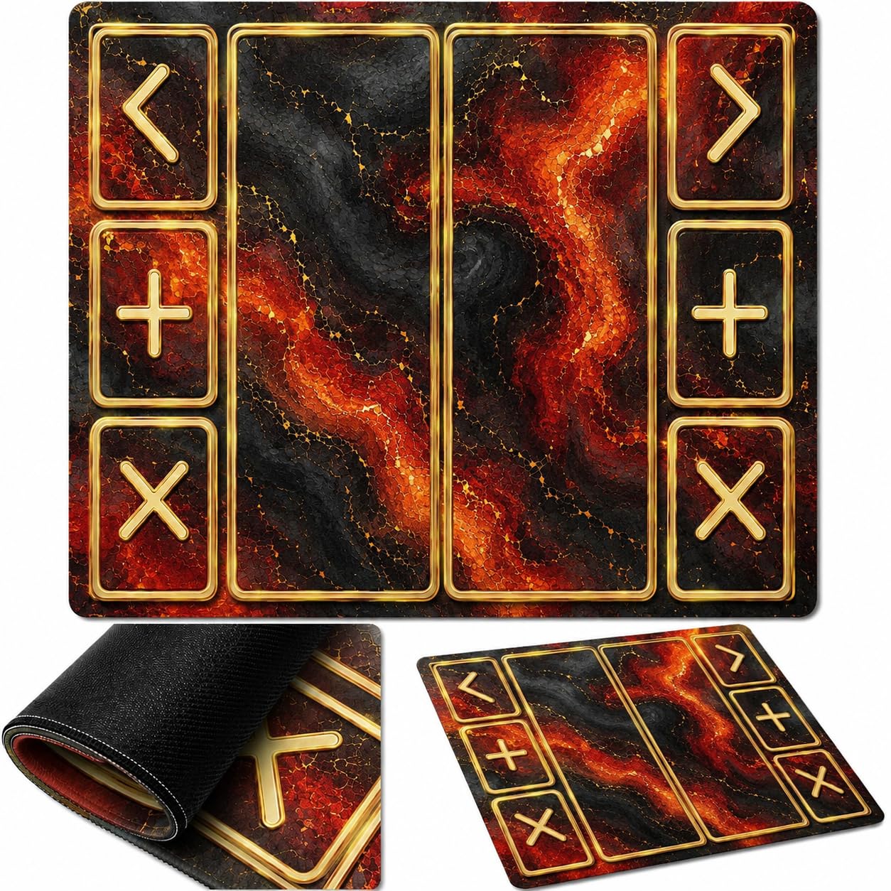 Squishy Trading Mat, 16x18 Inch Fidget Board with Accept & Decline Zones