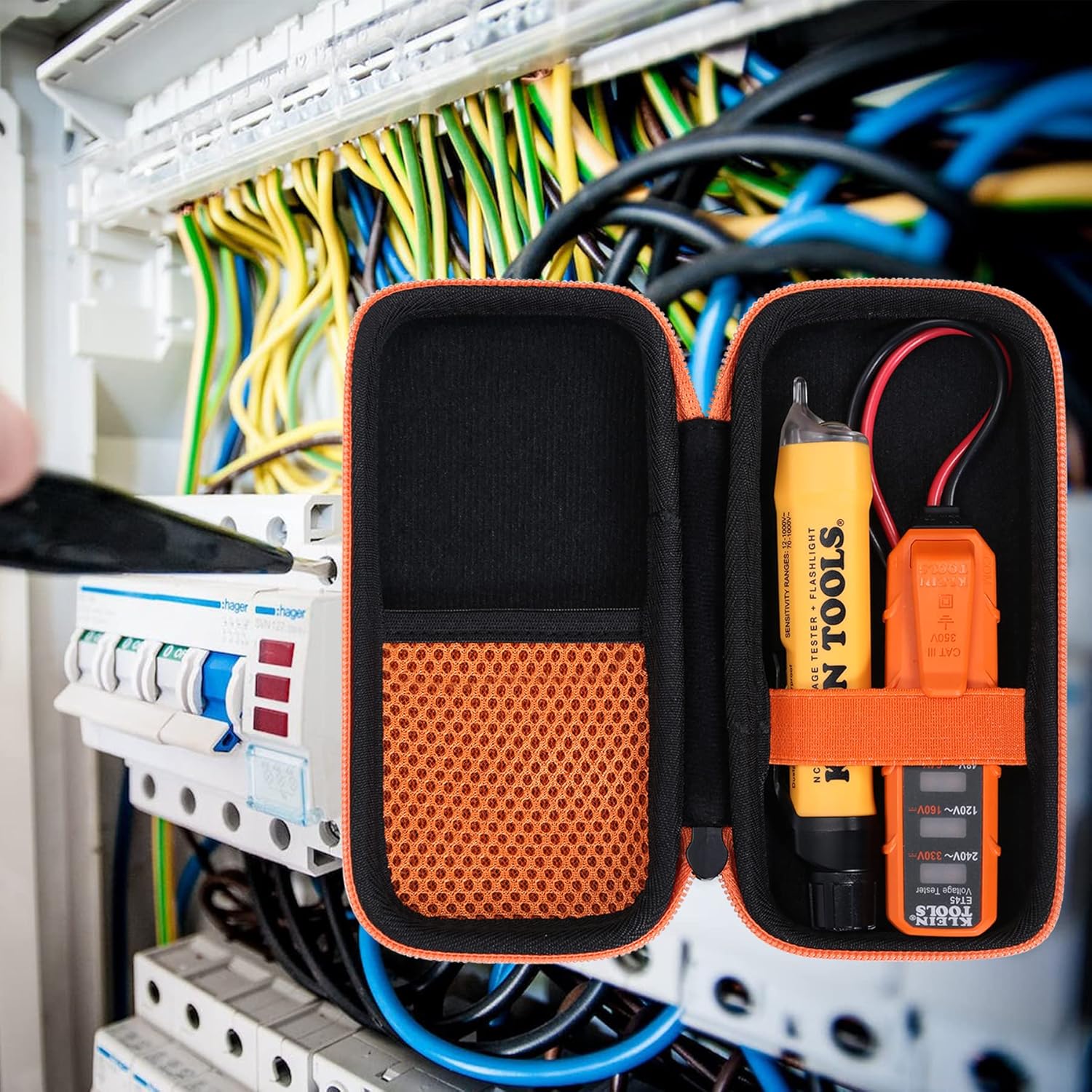 Aenllosi Hard Carrying Case Compatible with Klein Tools NCVT1P/NCVT-2/NCVT2P/NCVT-3/VT3P/NCVT-4IR/NCVT-5A/NCVT6 Non Contact Voltage Tester