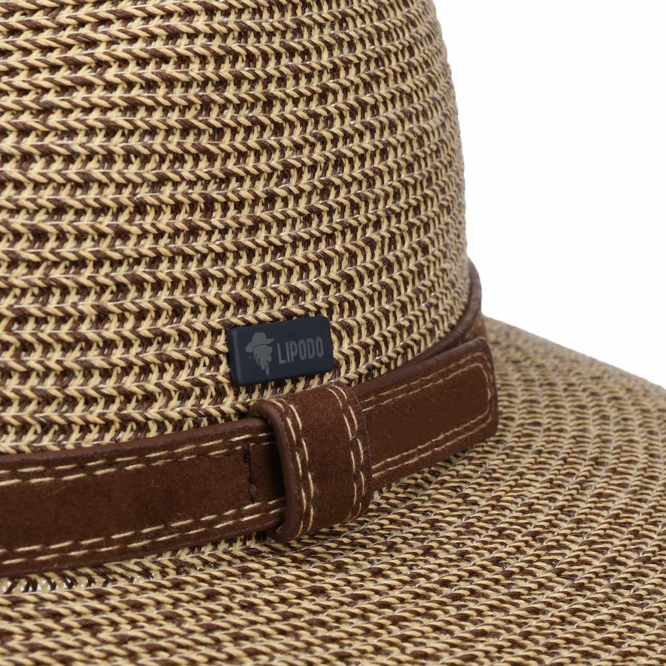 LIPODO Fine Two Tone Traveller kapelusz