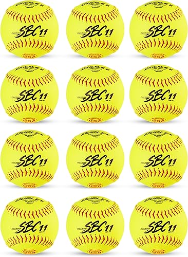 Miniatura 10 de Dudley NFHS Thunder Heat Fastpitch Softbol - Paquete de 12