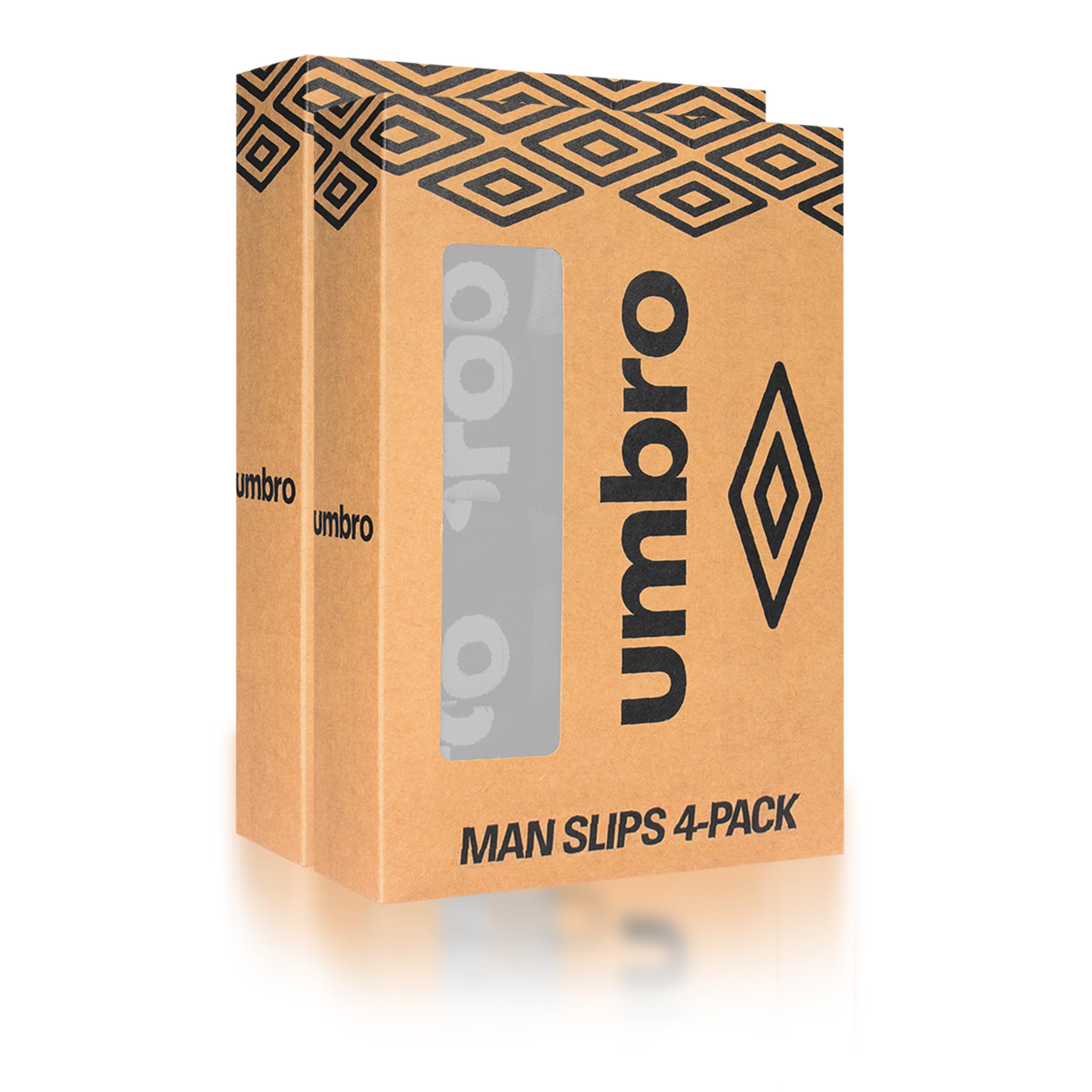 Umbro Mutande Uomo Cotone 8 Pezzi M, L, XL, XXL | Slip Uomo in Cotone Elasticizzato, Traspirante | Intimo Maschil | Sportivi