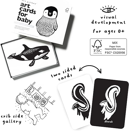 Miniatura 5 de Tarjetas para el bebé Wee Gallery Art