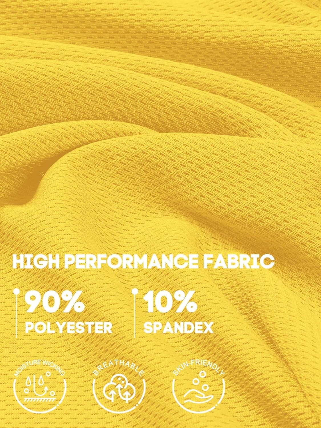 Aolesy Men's Gym Workout Shorts 5"/7"/10" Lightweight Bodybuilding Athletic Shorts Running Training with Zip Pockets - Image 6