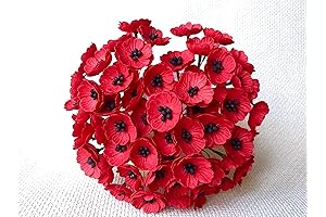 Handcrafted Veteran's Day Poppies: A Tribute to Patriotism