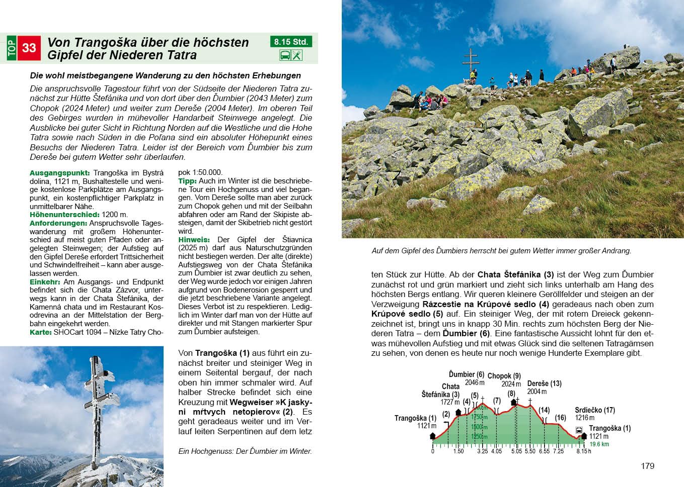 Niedere Tatra und Slowakisches Paradies: 62 Touren mit GPS-Tracks (Rother Wanderführer)