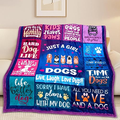 Miniatura 2 de standhustle Regalos para mamá de perro para mujeres, regalo de cumpleaños para perro, mamá, el mejor perro del mundo, manta regalos para mamás de