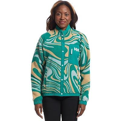 Helly Hansen Imperial Printed Pile Snap blue 1