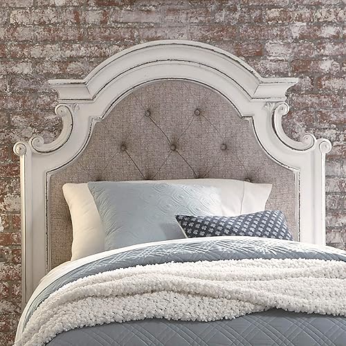 Liberty Furniture Industries Magnolia Manor Twin Uph Panel Headboard