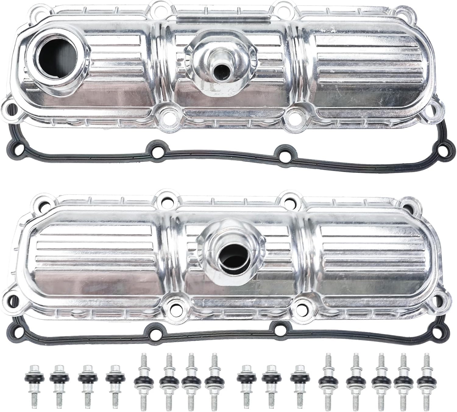 MITZONE Engine Valve Cover Compatible with 2007-2011 Jeep Wrangler 2004-2007 Dodge Caravan 2004-2010 Dodge Grand Caravan 2004-2010 Chrysler Town & Country 2005-2008 Chrysler Pacifica 3.3L 3.8L V6 Gas