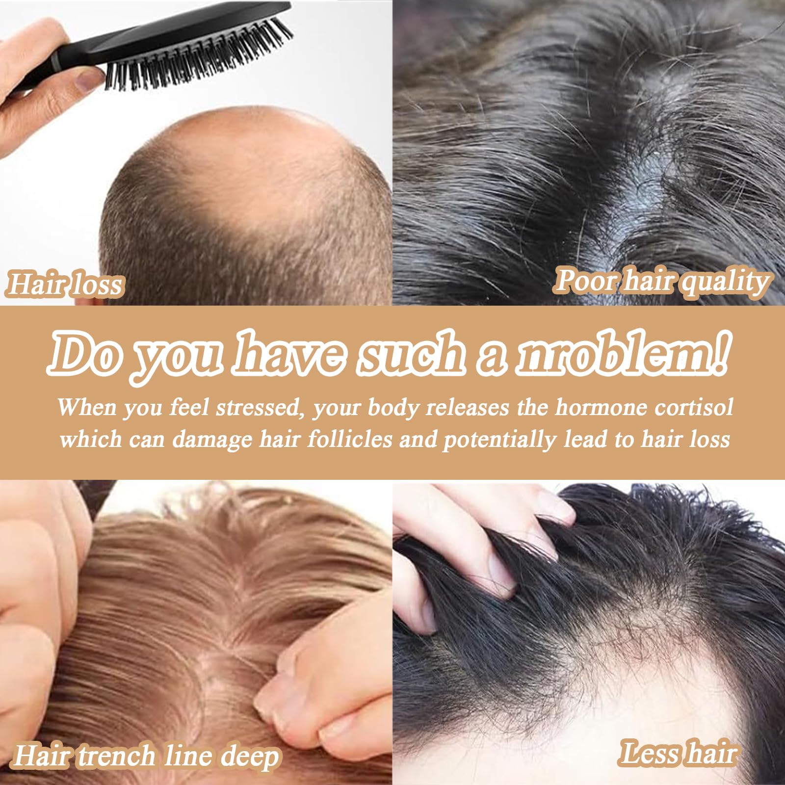 Root Activating Szampon 2 sztuki Ginger Black Hair Growth Shampoo 2024 New Root Activator Szampon nadaje się do poprawy objętości i tekstury włosów