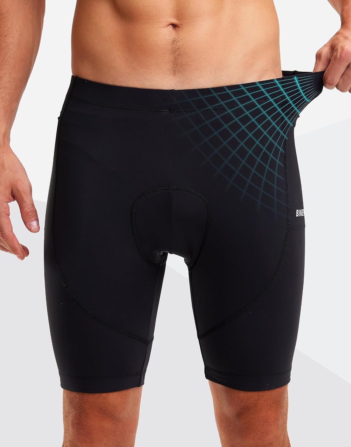 Bikewa Men's Bike Shorts 4D Padded Biking Road Cycling Bicycle Pants Biker Shorts for Men Zipper Pockets - Image 6