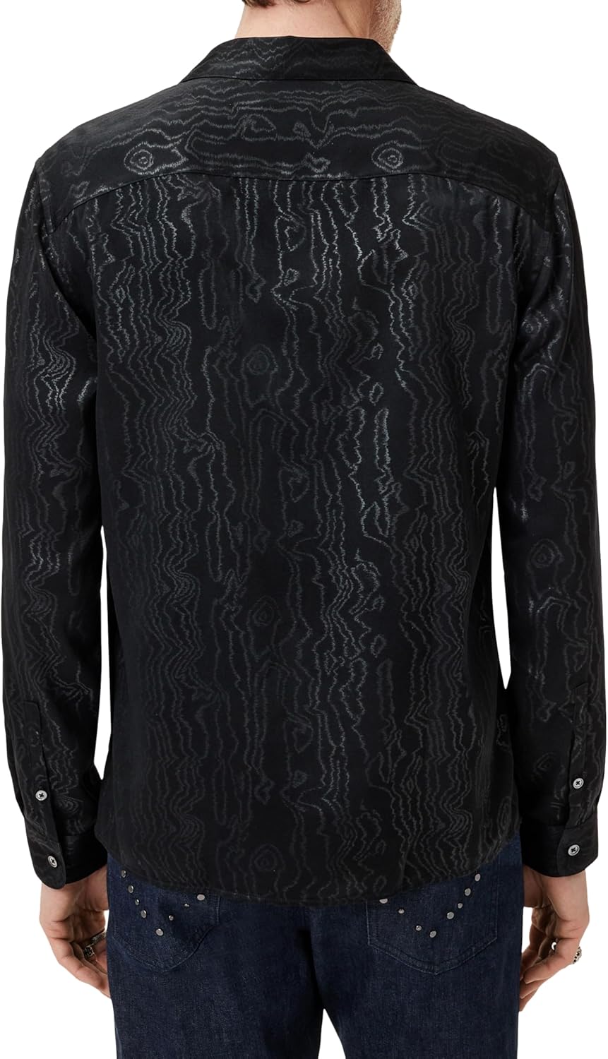 John Varvatos Mens Hickory Shirt - Image 5