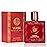 Verse Adonis Red for Men - 100ml Eau De Parfum Spray - Fruity Warm & Floral Fragrance Smell Fresh All Day Long Lasting Includes NovoGlow Carrying Pouch Gift for All Occasions