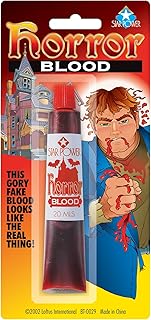 Loftus International Star Power Gory Halloween Horror One Size (20 mL) Fake Blood, Red Novelty Item