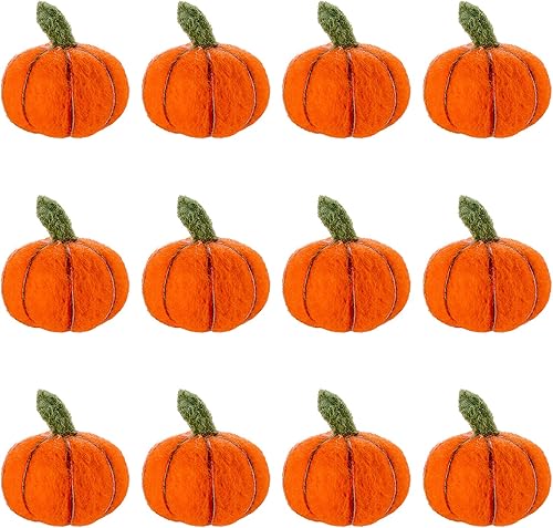 Miniatura 8 de CINPIUK Juego de 12 abejas de fieltro para manualidades, fieltro de lana de abejorro de felpa para decoración de bandejas escalonadas, recuerdos de