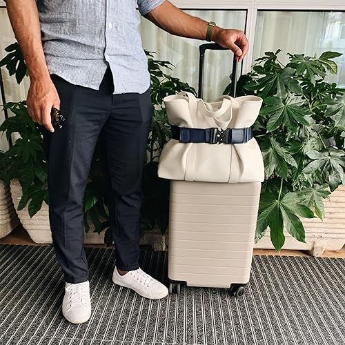 Miniatura 6 de El cinturón de viaje original Cincha para equipaje - Añade una correa de equipaje para la bolsa de mano - Accesorios de viaje para aeropuerto para