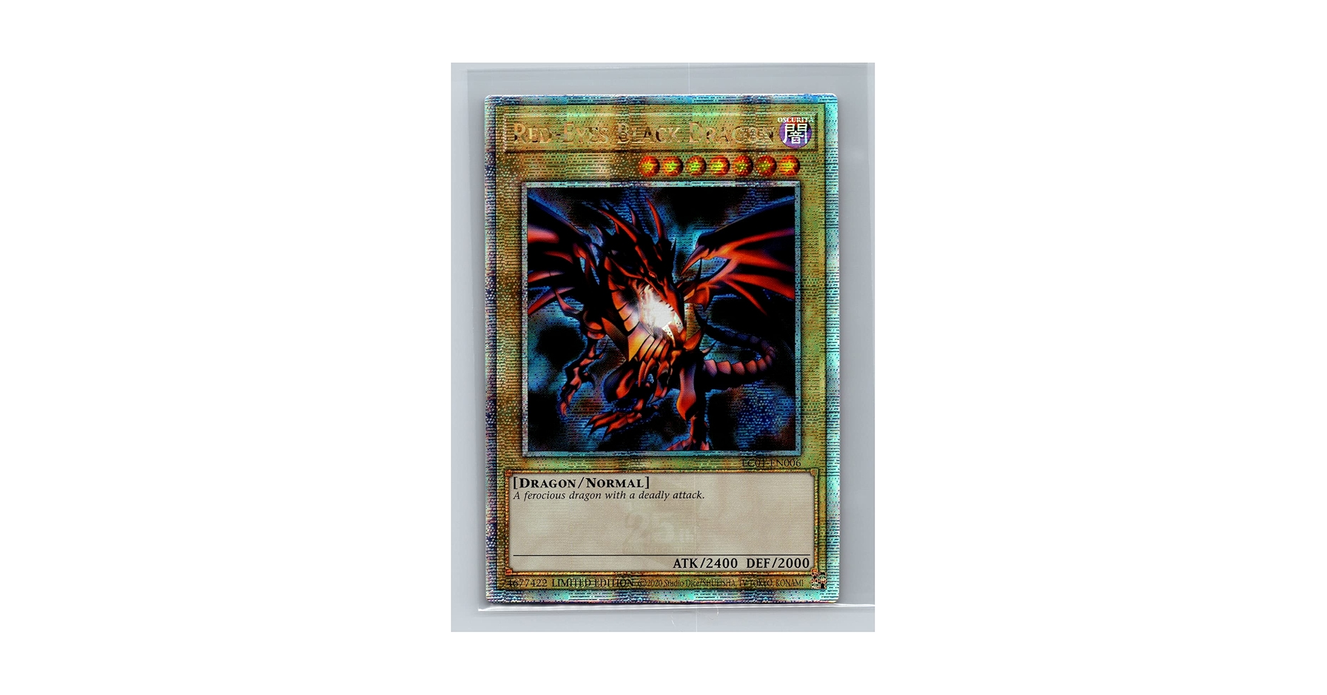 Amazon.com: Red-Eyes Black Dragon - LC01-EN006 - Quarter