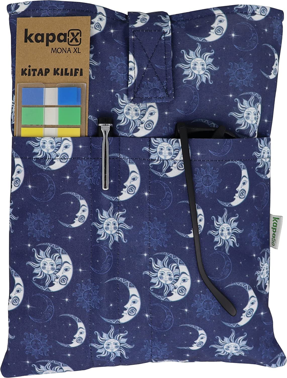 Protège Livre De Poche FINGERINSPIRE Couverture De Livre De Poche Avec Signet Protège-Livre Couverture De Livre Ajustable