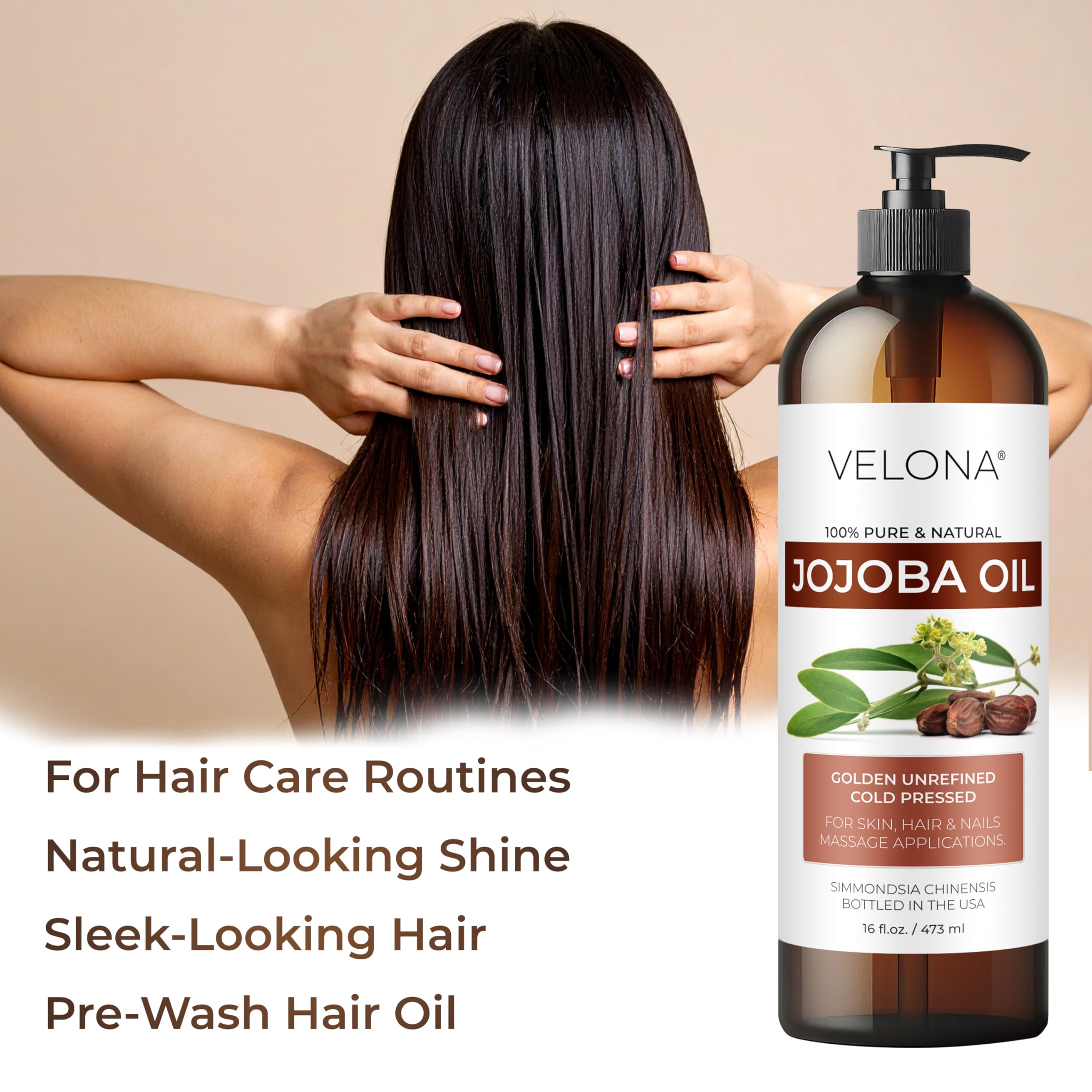 Amazon.com: velona Jojoba Oil - 1 Gallon / 128 Fl Oz | 100% Pure