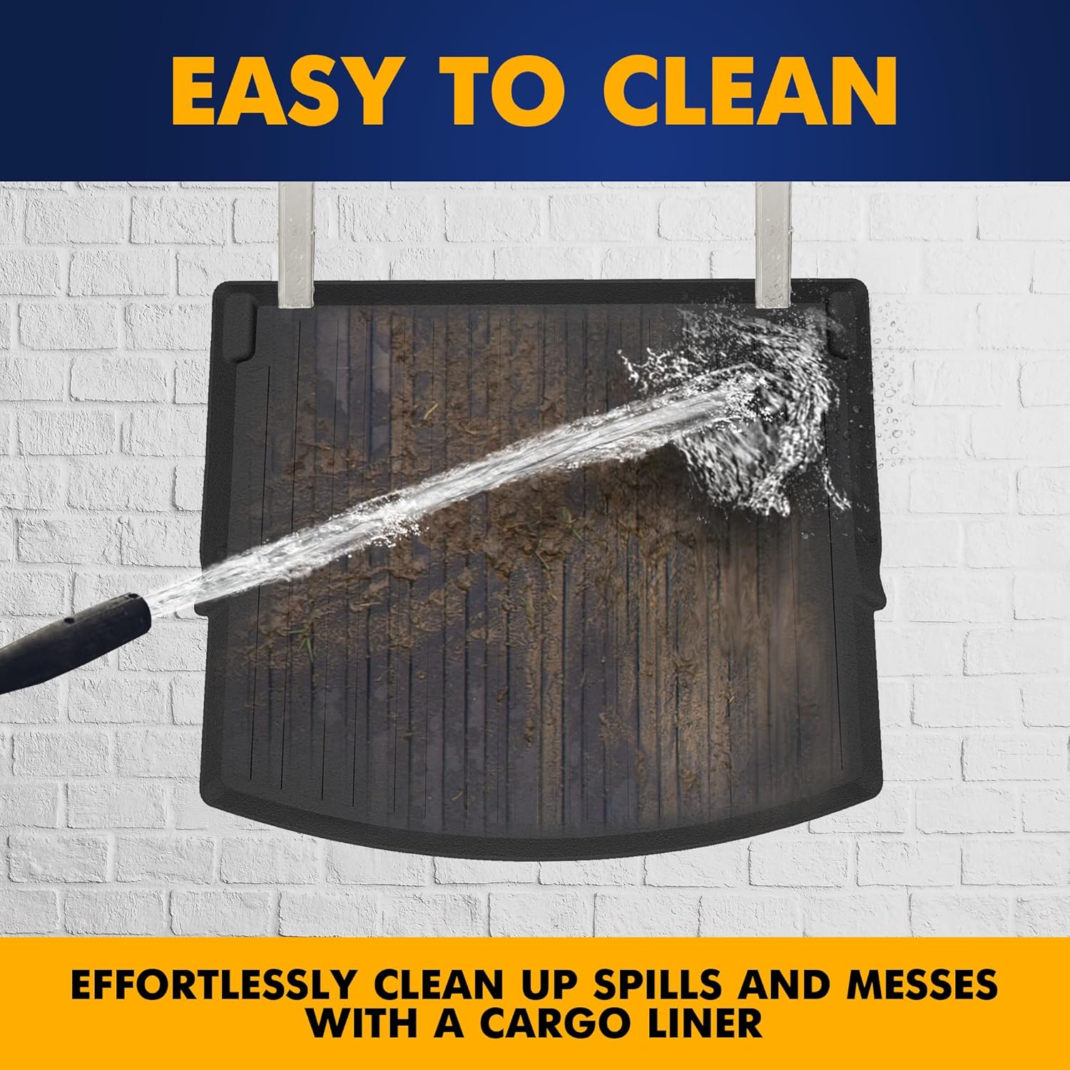 Premium Cargo Liner Compatible with Chevrolet Trailblazer 2021-2026 Crossover - 100% Protection - Custom Fit Car Trunk Mat - All-Season Black Cargo Mat - 3D Shaped Laser Measured Trunk Liners