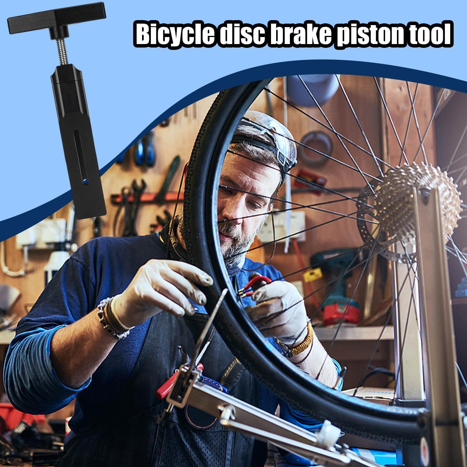 ?dzie Do Demonta?u Hamulca Tarczowego,Przyrz?d do Resetu T?oków | Hamulców Hydraulicznych - Przyrz?d Serwisowy Do Row - Dla Rowerów Górskich, Szosowych, Pleneru, Gara?u, Warsztatu