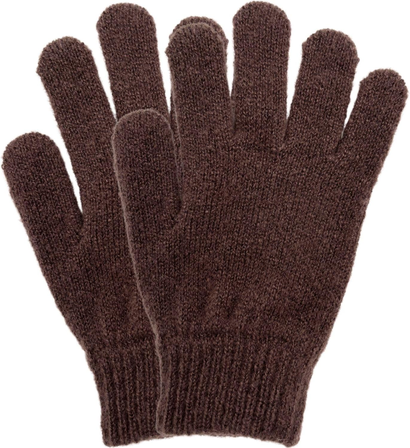 MDSTYLE Magic Knit Gloves for Women Cold Weather Winter Solid Color for Daily Sports Workout Runnging Jogging Full Finter
