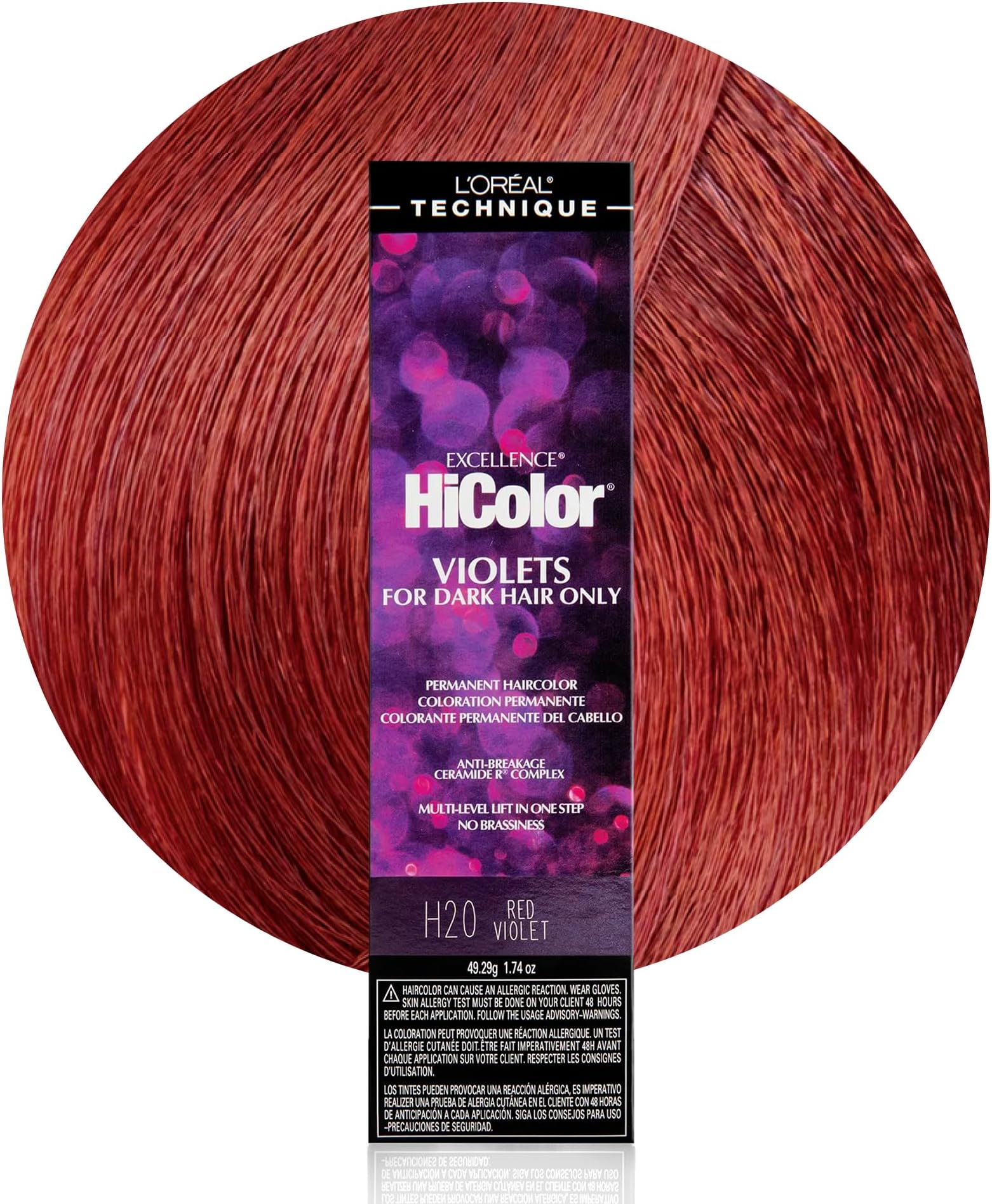 L'OREAL TECHNIQUE L’Oréal Paris Exc Hicolor Red Violet - Pack Quantity: 1