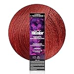 L\'OREAL TECHNIQUE HiColor Violet & Black Shades Permanent Hair Color - Anti-Breakage Ceramide R Complex, Multi-Lift With No Brassiness, For Dark Bases and Long Lasting Color, H20 Red Violet