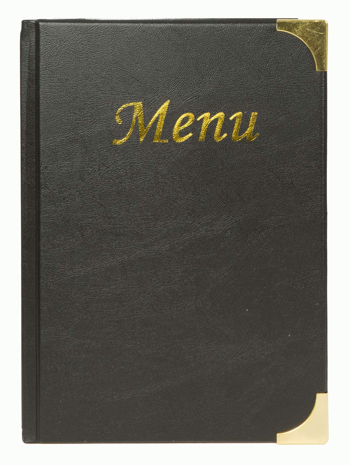 Buy Securit Basic Leather Menu Faux Leather A5 Menu Holder with 8