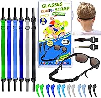 Vista 8 de kids eye glass Strap with storage box No Tail sunglass Strap Eyeglass Holder Around Neck-Adjustable Eyewear Retainer